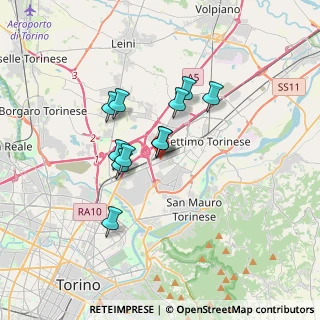 Mappa Via Torino 160 Torino Fashion Village S.r.l Floor, 10036 Settimo Torinese TO, Italia (2.60364)