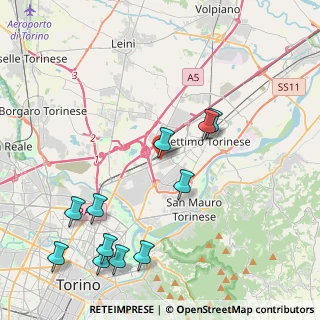 Mappa Via Torino 160 Torino Fashion Village S.r.l Floor, 10036 Settimo Torinese TO, Italia (4.91818)