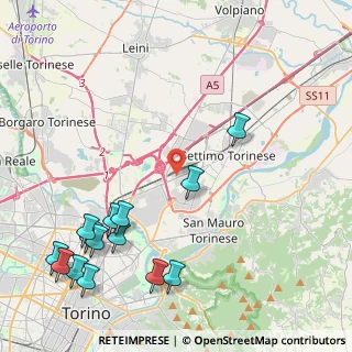 Mappa Via Torino 160 Torino Fashion Village S.r.l Floor, 10036 Settimo Torinese TO, Italia (5.585)