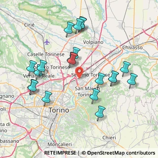 Mappa Torino Outlet Village Via, 10036 Settimo Torinese TO, Italia (8.327)