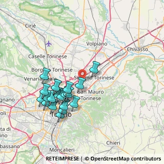 Mappa Via Torino 160 Unit, 10036 Torino TO, Italia (7.37)