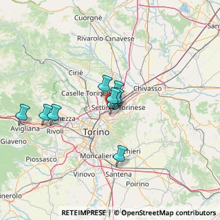 Mappa Via Torino 160 Torino Fashion Village S.r.l Floor, 10036 Settimo Torinese TO, Italia (18.62545)