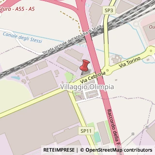 Mappa Via Cebrosa, 2, 10036 Settimo Torinese, Torino (Piemonte)