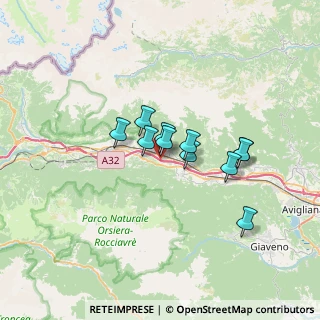 Mappa Via del Lago, 10050 Bruzolo TO, Italia (4.82727)
