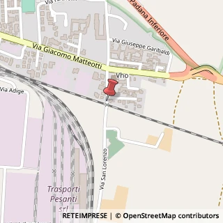 Mappa Via Favorita S. Lorenzo, 21, 26034 Piadena CR, Italia, 26034 Piadena, Cremona (Lombardia)