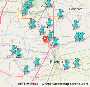 Mappa 35040 Vescovana PD, Italia (9.618)