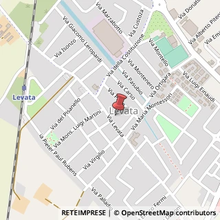 Mappa Via Levata, 77, 46010 Curtatone, Mantova (Lombardia)