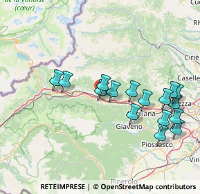 Mappa 10050 Borgone Susa TO, Italia (15.72063)