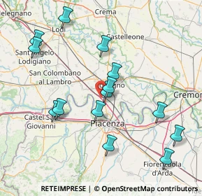 Mappa Autostrada del Sole, 26867 Guardamiglio LO, Italia (16.37643)