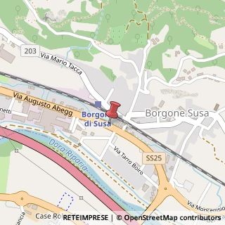 Mappa Via A. Abegg, 40, 10050 Borgone Susa, Torino (Piemonte)