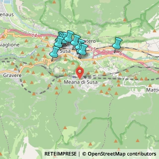 Mappa Via Grangia, 10050 Meana di Susa TO, Italia (1.77917)
