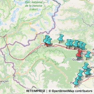 Mappa Via Grangia, 10050 Meana di Susa TO, Italia (22.26)