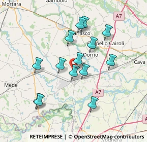 Mappa 27020 Scaldasole PV, Italia (6.63571)