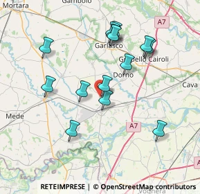 Mappa 27020 Scaldasole PV, Italia (7.23)