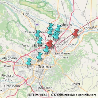 Mappa Strada Cuorgnè, 10157 Torino TO, Italia (5.04)