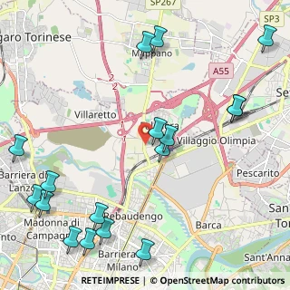Mappa Strada Cuorgnè, 10157 Torino TO, Italia (2.90118)