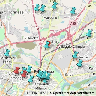 Mappa Strada Cuorgnè, 10157 Torino TO, Italia (3.169)