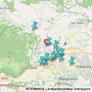 Mappa Via Aldo Moro, 10040 San Gillio TO, Italia (1.59917)