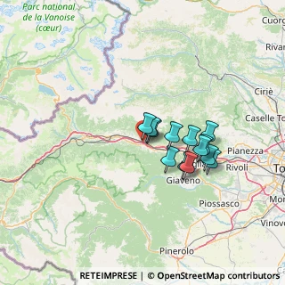 Mappa Via dei Vernetti, 10050 Borgone Susa TO, Italia (10.36231)