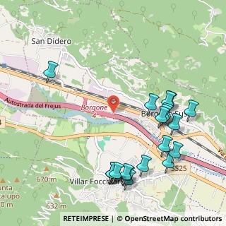 Mappa Via dei Vernetti, 10050 Borgone Susa TO, Italia (1.248)