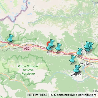 Mappa Via A. Abegg, 10050 Borgone Susa TO, Italia (9.85167)