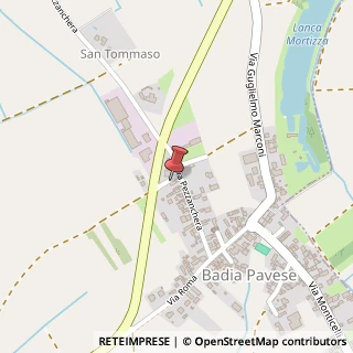 Mappa Via Pezzanchera, 33, 27010 Pieve Porto Morone, Pavia (Lombardia)
