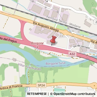 Mappa Via dei Vernetti, 14, 10050 Borgone Susa, Torino (Piemonte)