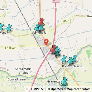 Mappa Via G. Galilei, 35048 Stanghella PD, Italia (2.361)
