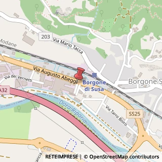 Mappa Via A. Abegg, 43, 10050 Borgone Susa, Torino (Piemonte)
