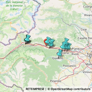Mappa Via IV Novembre, 10050 Borgone Susa TO, Italia (11.50833)