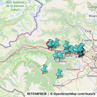 Mappa Via IV Novembre, 10050 Borgone Susa TO, Italia (14.8905)