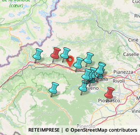 Mappa Via IV Novembre, 10050 Borgone Susa TO, Italia (11.56733)