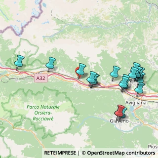 Mappa Via IV Novembre, 10050 Borgone Susa TO, Italia (9.521)