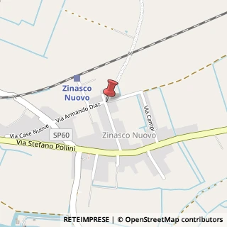 Mappa Via A. Diaz, 56, 27030 Zinasco, Pavia (Lombardia)