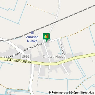 Mappa Via A. Diaz, 56, 27030 Zinasco, Pavia (Lombardia)