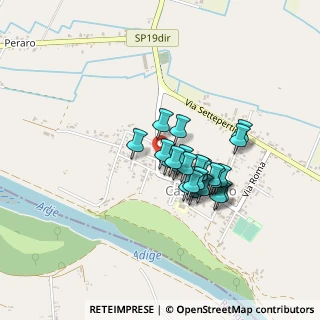 Mappa Via Giuseppe Garibaldi, 35040 Castelbaldo PD, Italia (0.3)