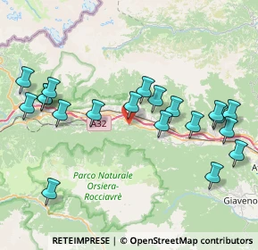 Mappa 10050 San Giorio di Susa TO, Italia (8.922)