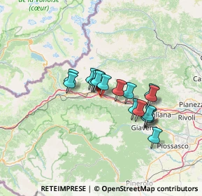 Mappa 10050 San Giorio di Susa TO, Italia (10.17588)