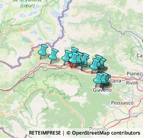 Mappa 10050 San Giorio di Susa TO, Italia (9.1815)