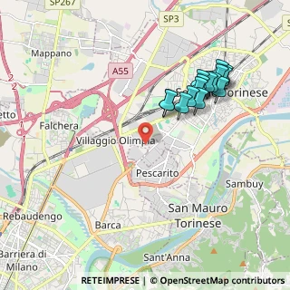 Mappa Via Nervi Pierluigi, 10036 Settimo Torinese TO, Italia (1.978)