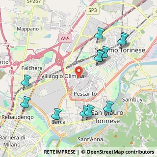 Mappa Via Nervi Pierluigi, 10036 Settimo Torinese TO, Italia (2.38583)