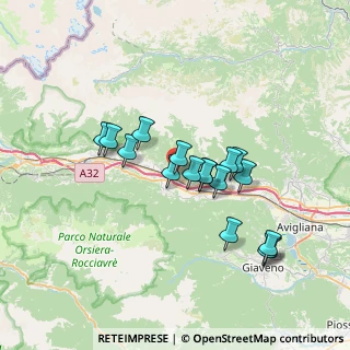 Mappa SP203, 10050 Borgone Susa TO, Italia (6.03)