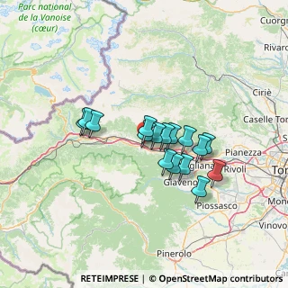 Mappa SP203, 10050 Borgone Susa TO, Italia (10.36875)