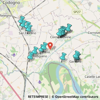 Mappa Via S. Fedele, 26849 Santo Stefano Lodigiano LO, Italia (1.8805)