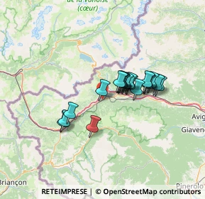 Mappa Via Torino, 10050 Chiomonte TO, Italia (9.9205)