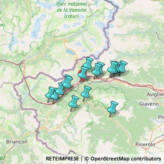 Mappa Via Torino, 10050 Chiomonte TO, Italia (10.79813)
