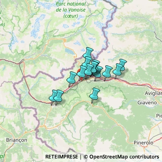 Mappa Via Torino, 10050 Chiomonte TO, Italia (8.22533)