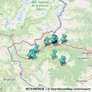 Mappa Via Torino, 10050 Chiomonte TO, Italia (10.34)
