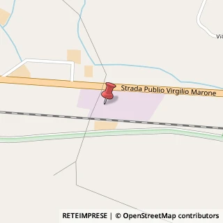 Mappa Strada Publio Virgilio Marone, 10, 46010 Marcaria, Mantova (Lombardia)