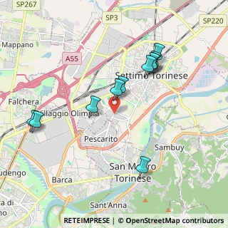 Mappa Via S. Giusto, 10036 Settimo Torinese TO, Italia (1.92727)